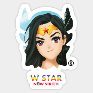 W Star Aimon Head Sticker